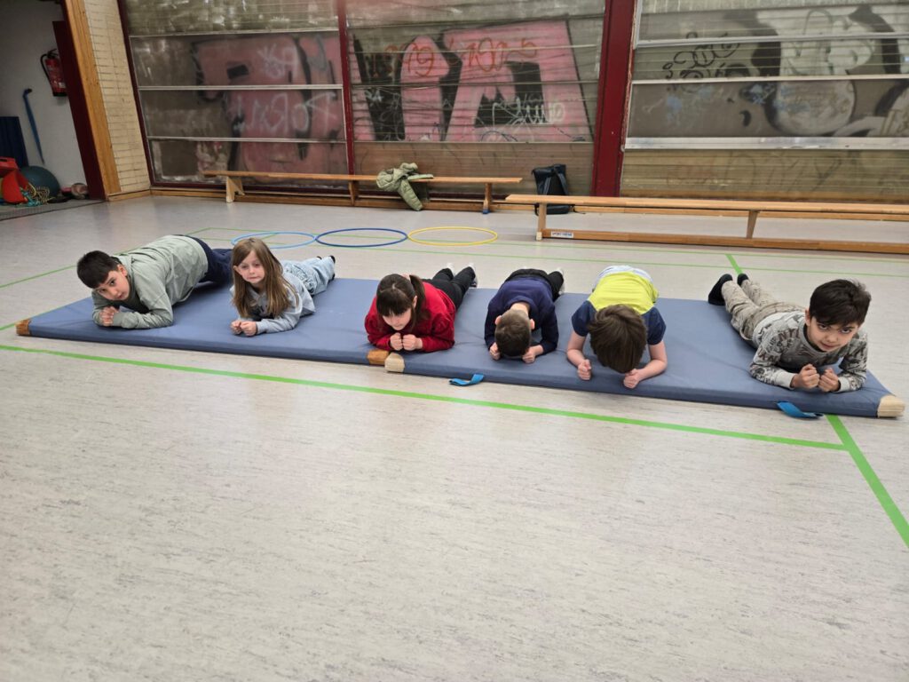 Projektwoche in der SAPH und Jül: „Was macht mich fit? Was hält mich gesund?“