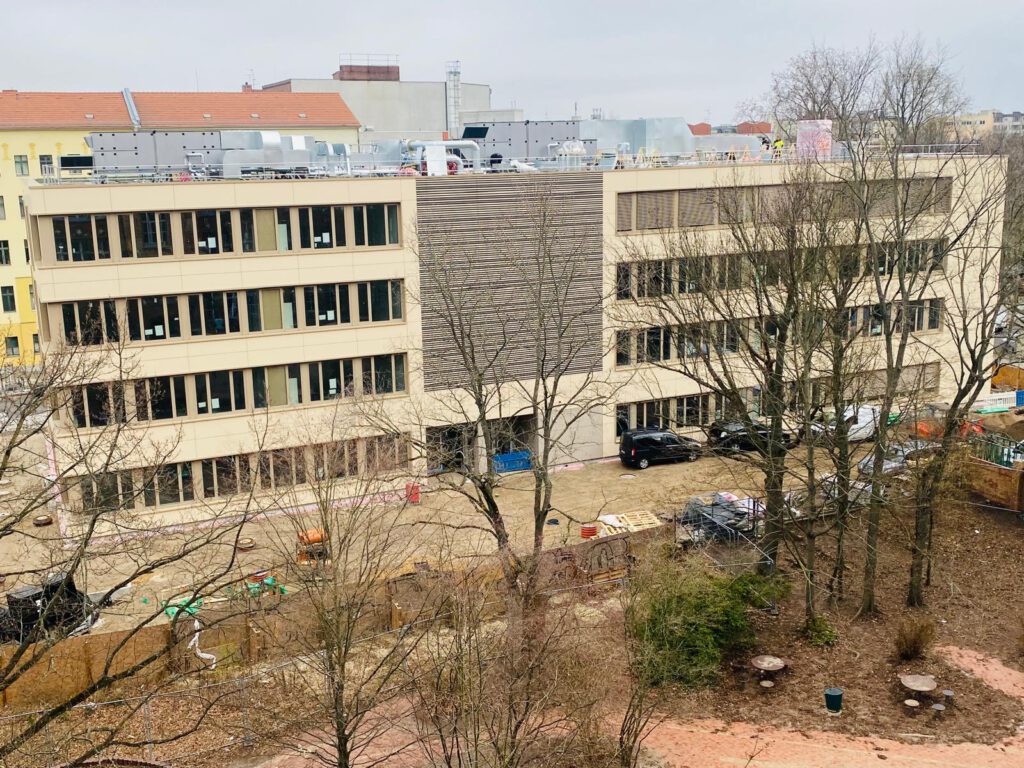 🏫Erster Einblick in den neuen Erweiterungsbau