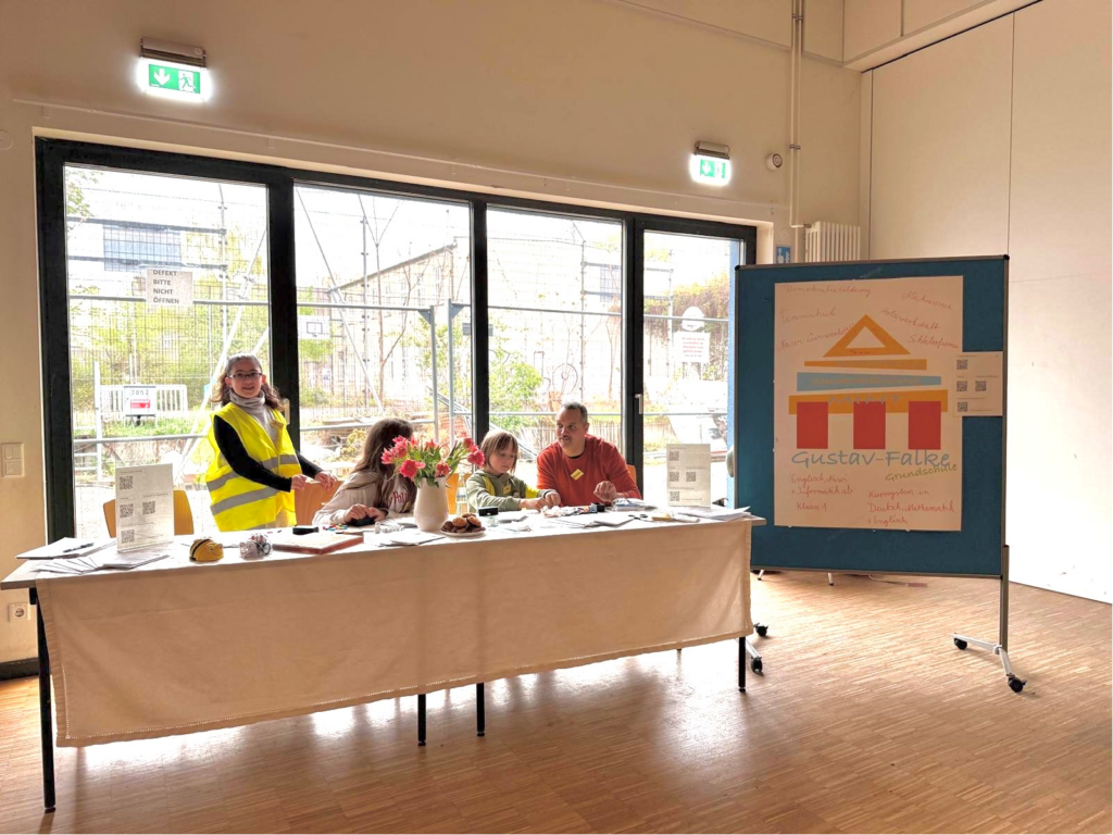 Gustav-Falke-Schule zu Gast im Olof-Palme-Haus