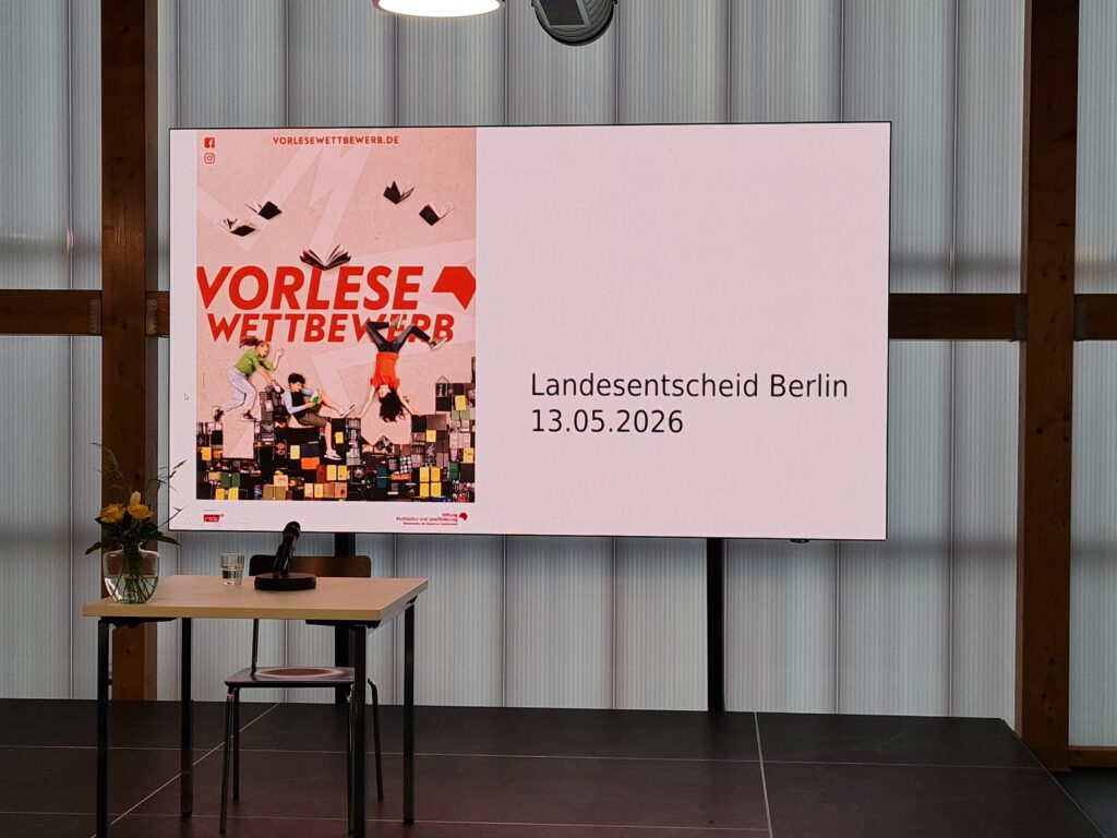 Landesentscheid Berlin: Neues vom Vorlesewettbewerb
